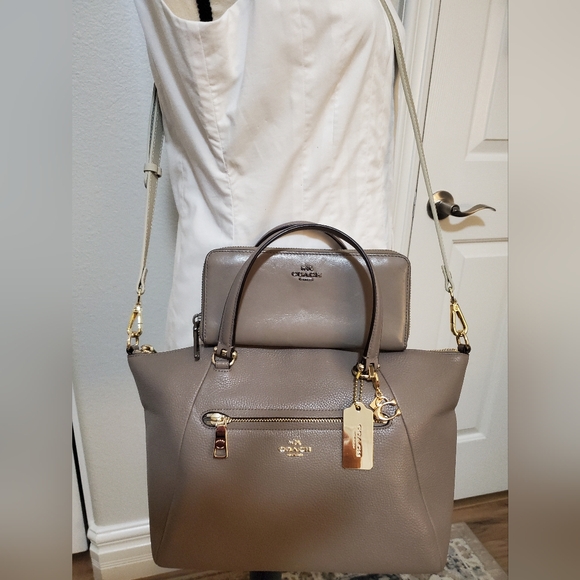 COACH PRAIRIE SATCHEL & WALLET IN EXCELLENT LIKE NEW CONDITION! - Picture 1 of 17